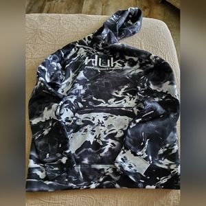 Boys YM Huk Mossy Oak Hooded Sweatshirt